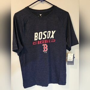 Boston Red Sox Fanatics Short Sleeve T-Shirt Men's Size Small Blue NWT